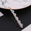 ins Internet celebrity hair clips, sweet and cute water diamond one-piece clips, fashionable bright diamond bb clips, square fashionable bangs hair clips Item Picture